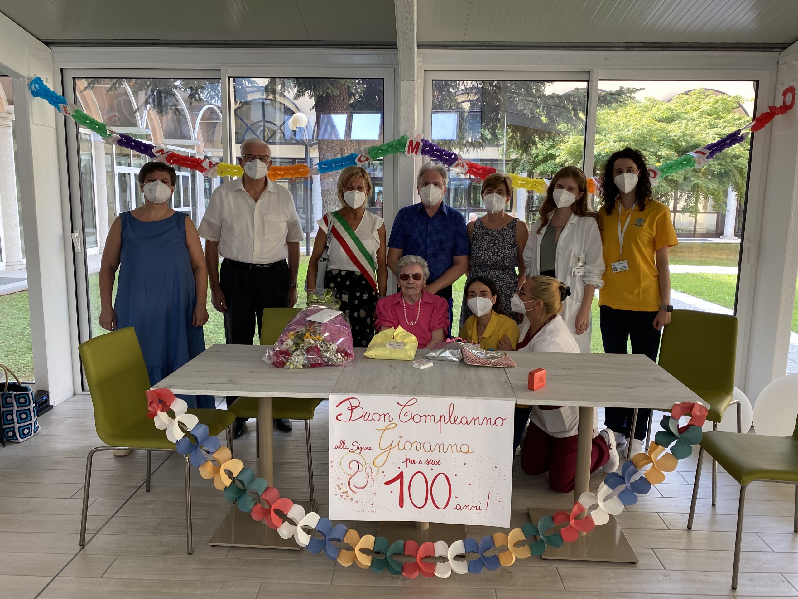100 candeline per la signora Giovanna!